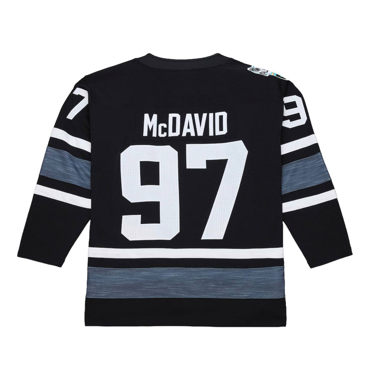 Connor McDavid Edmonton Oilers Mitchell & Ness 2019 San Jose All-Star Black Jersey