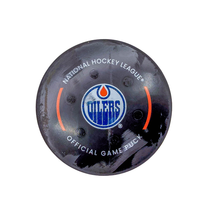 Connor McDavid Edmonton Oilers Goal Puck - Dec. 15/2022 vs St. Louis Blues #18810