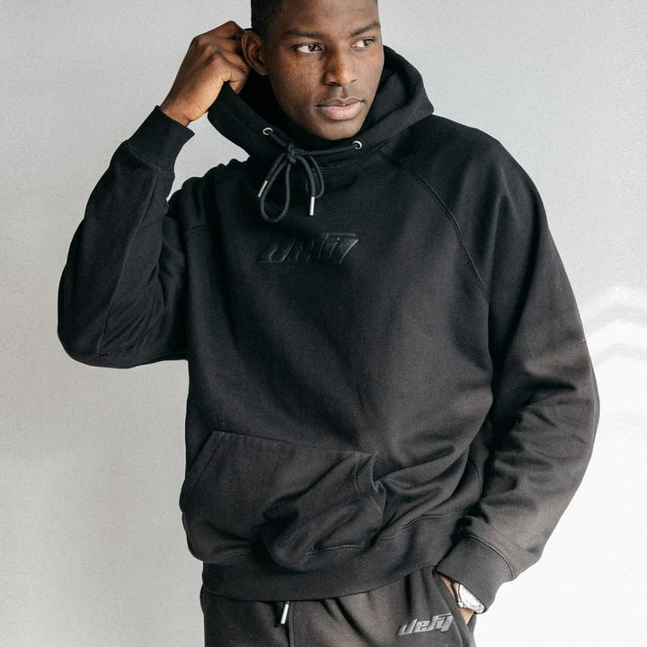 Edmonton Oilers DEFY Black Hoodie