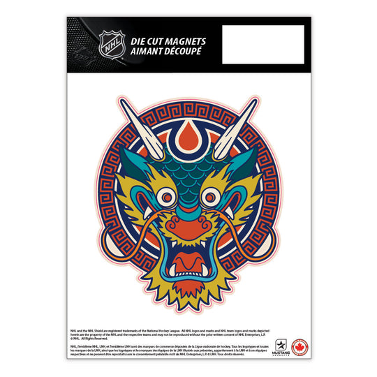 Edmonton Oilers Lunar New Year Collection Year of the Dragon 2024