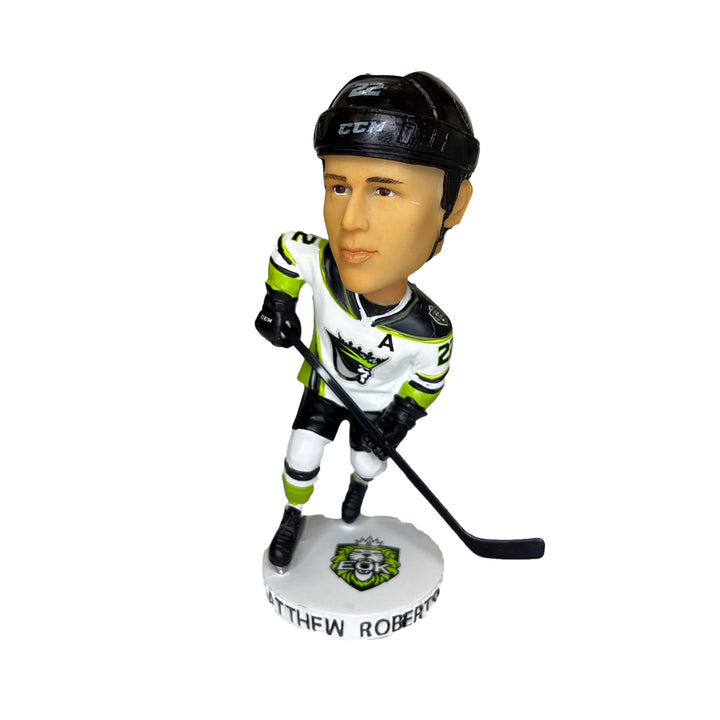 Matthew Robertson Edmonton Oil Kings Bobblehead Figurine