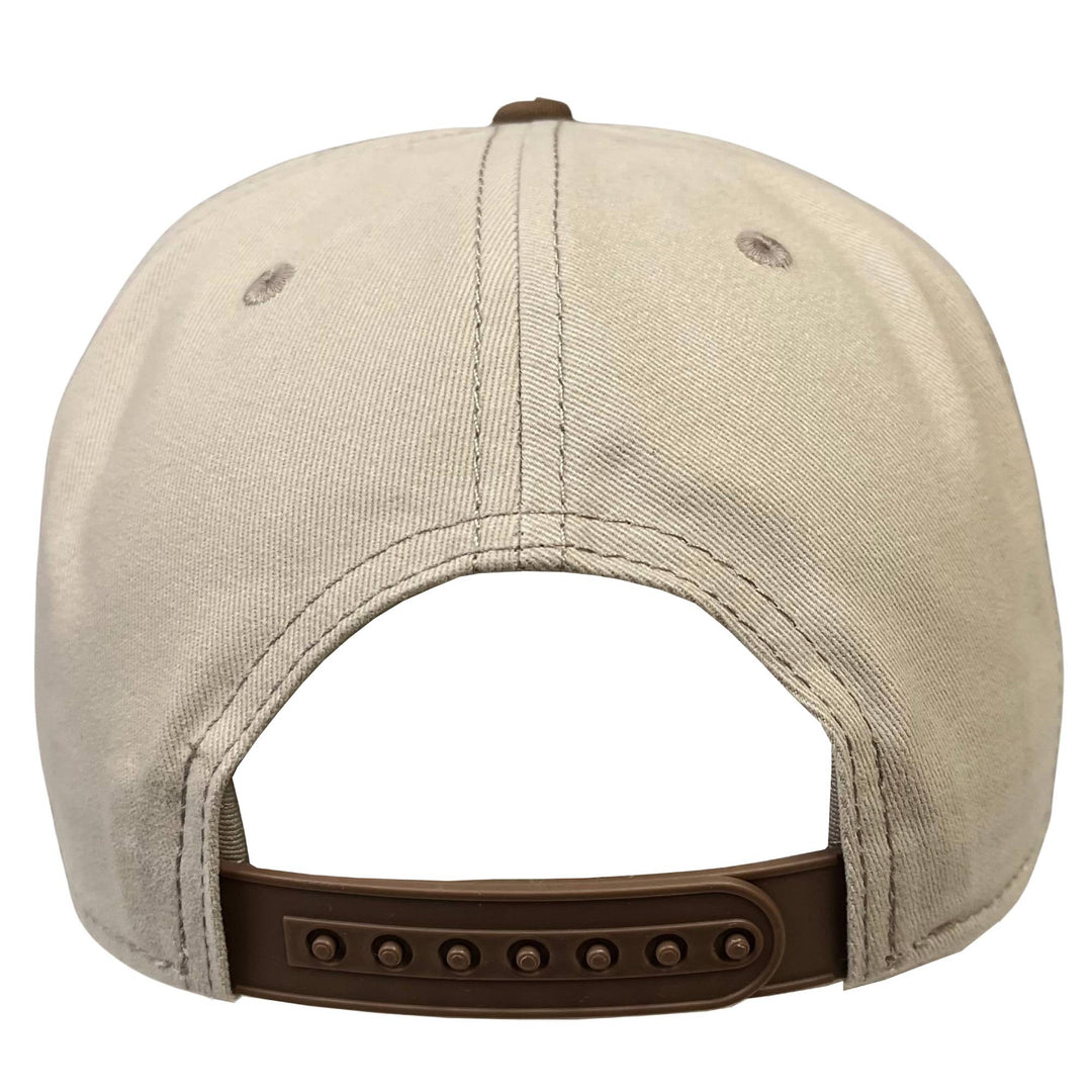 Edmonton Oil Kings American Needle Tonal Brown Home Logo Scottie Snapback Hat