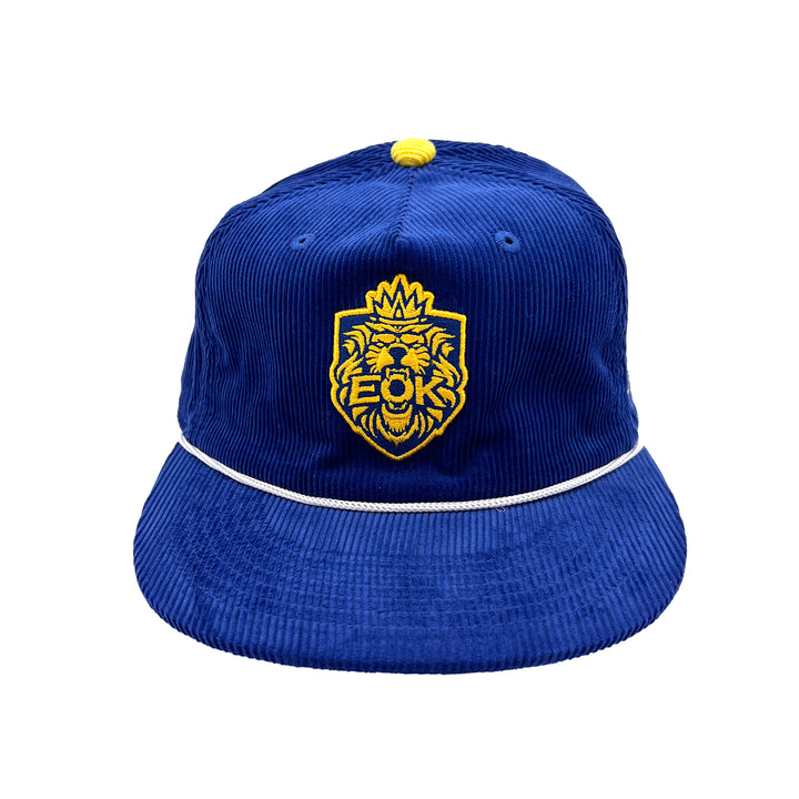 Edmonton Oil Kings Official League Corduroy Adjustable Hat