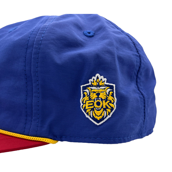 Edmonton Oil Kings Official League Lightweight Blue & Red Snapback Hat