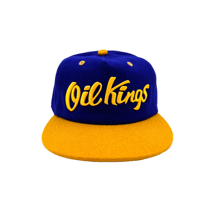 Edmonton Oil Kings Official League Script Snapback Hat