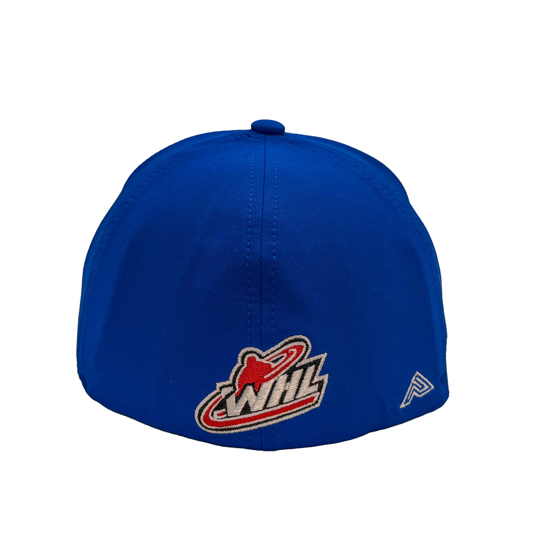 Edmonton Oil Kings Pacific Headwear Blue Flex Hat