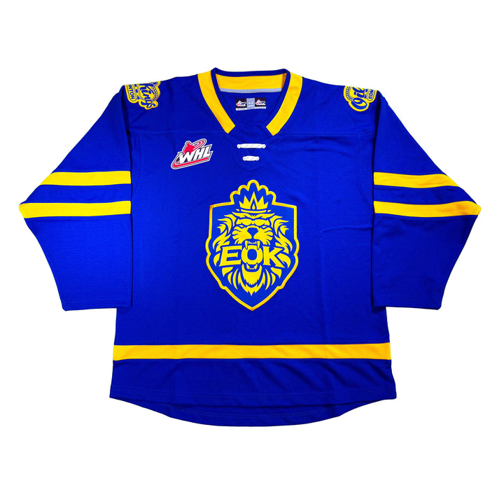 Edmonton Oil Kings Power Play Blue Alternate Jersey
