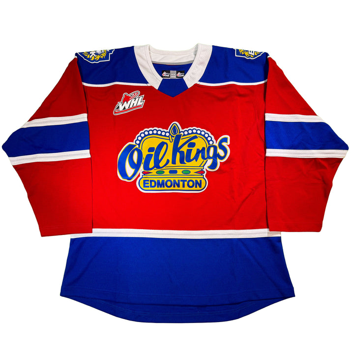 Edmonton Oil Kings Power Play Red Home Jersey