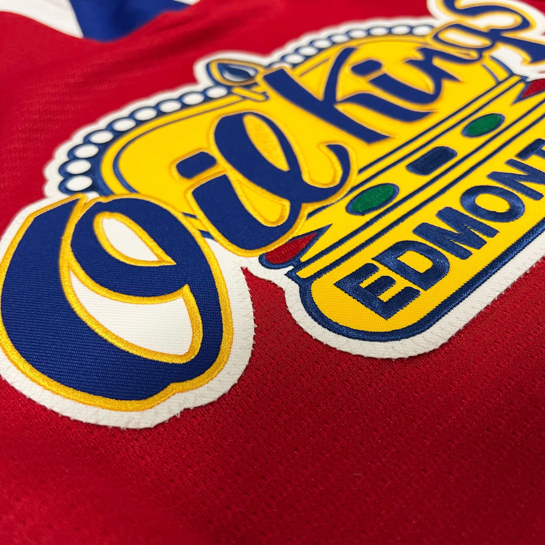 Edmonton Oil Kings Youth Kobe Sportswear Red Jersey