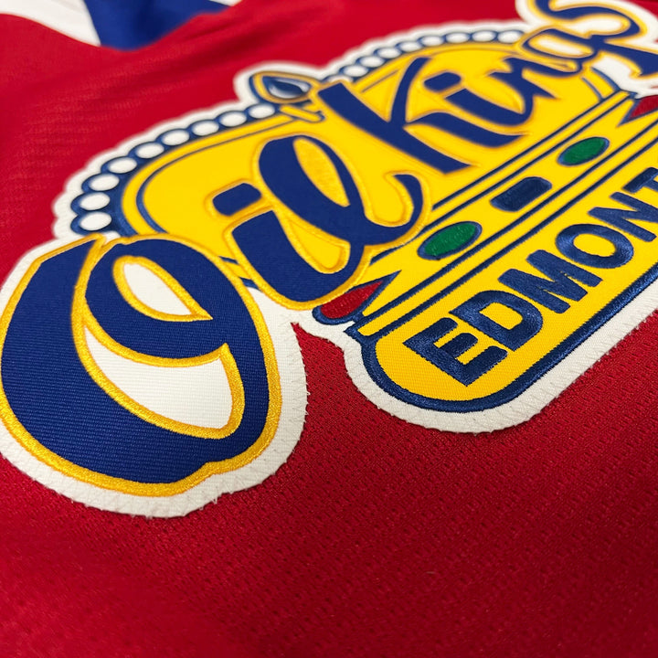 Edmonton Oil Kings Kobe Sportswear Red Jersey