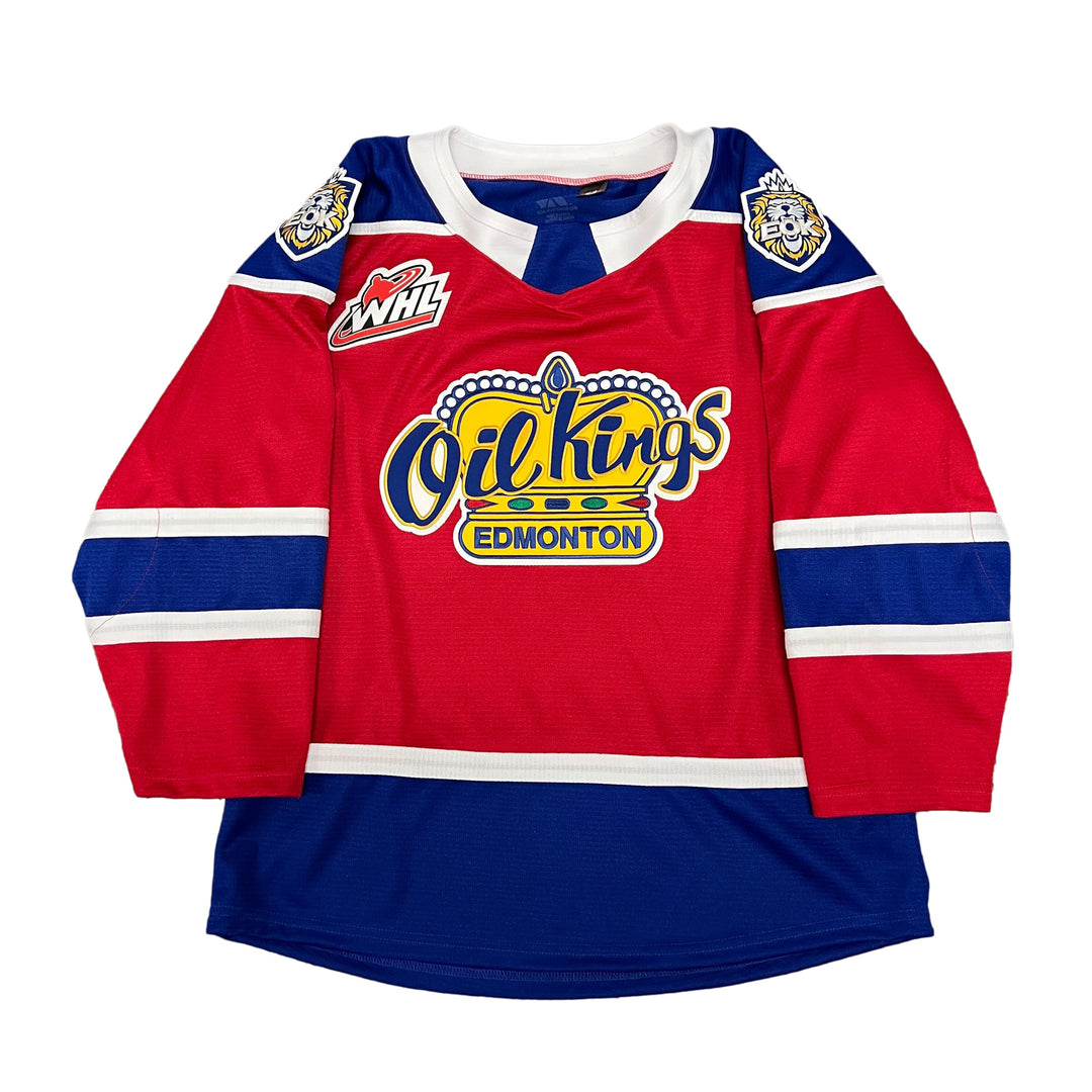 Edmonton Oil Kings Youth Kobe Sportswear Red Jersey