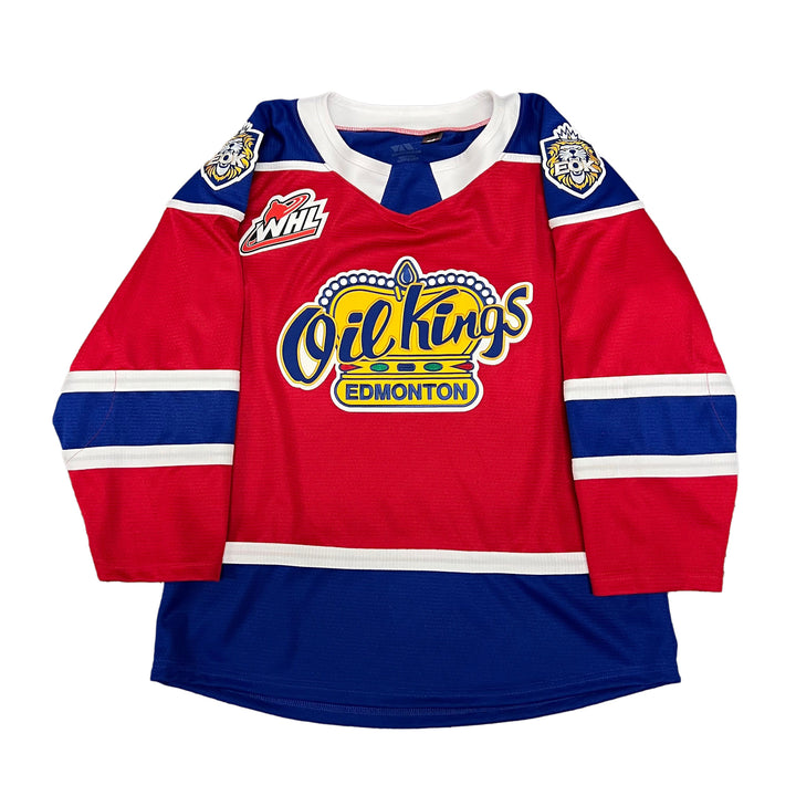 Edmonton Oil Kings Youth Kobe Sportswear Red Jersey