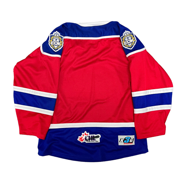 Edmonton Oil Kings Youth Kobe Sportswear Red Jersey