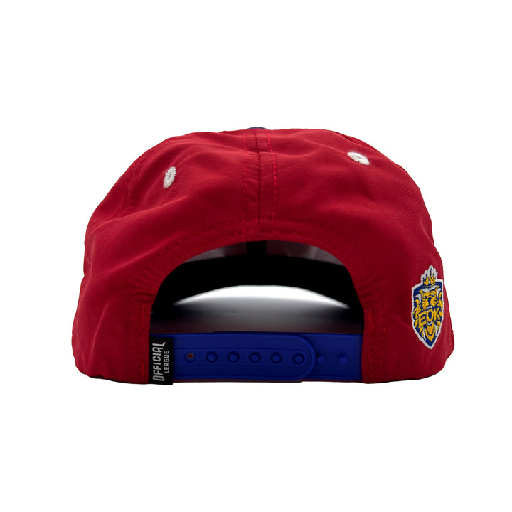 Edmonton Oil Kings Official League Lightweight Tricolor Snapback Hat