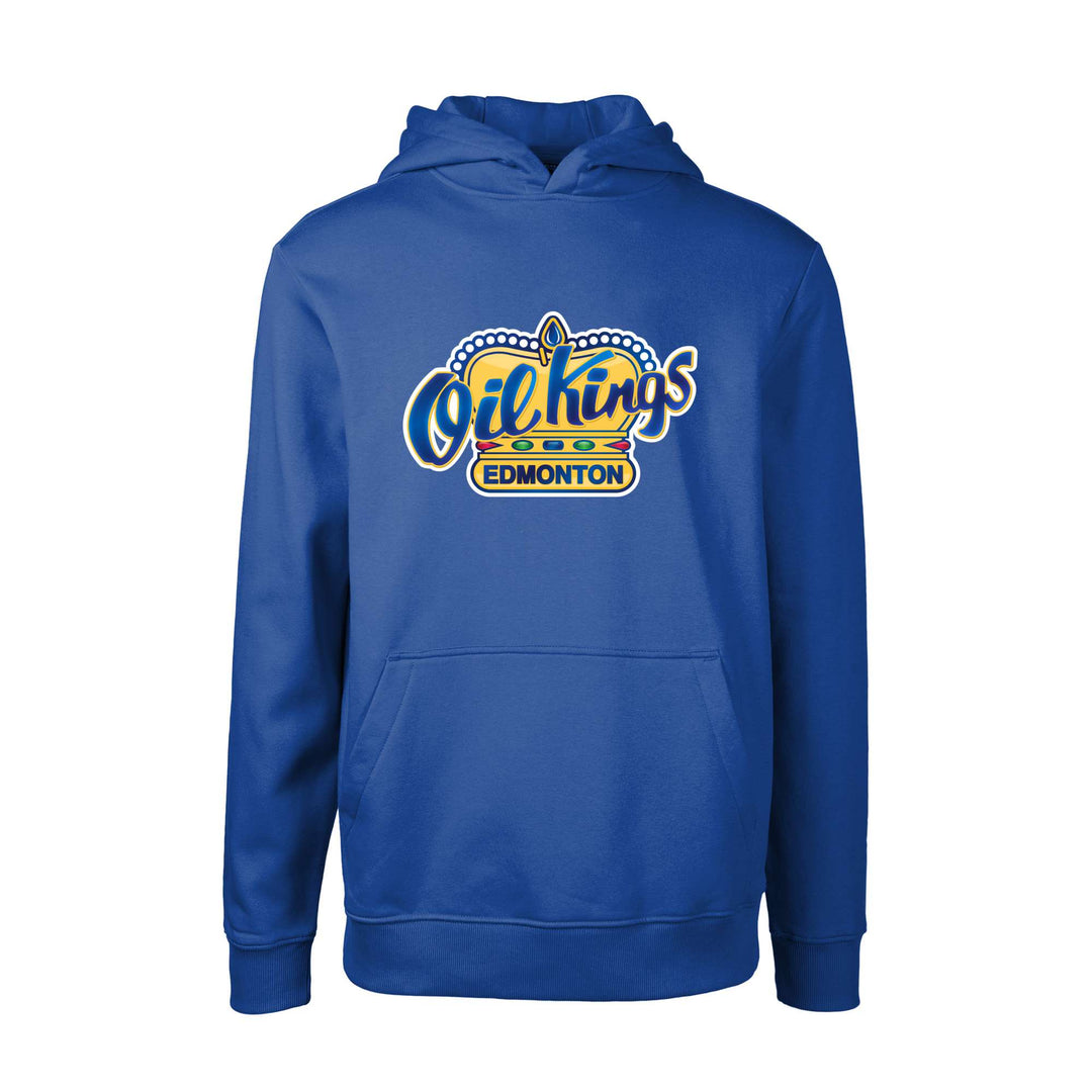 Edmonton Oil Kings Youth Levelwear Podium Blue Hoodie