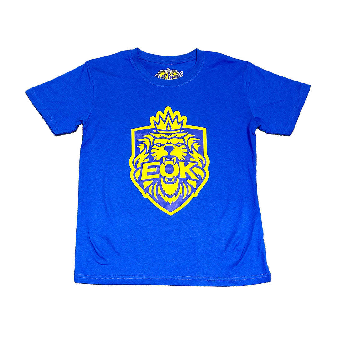 Edmonton Oil Kings Youth Alternate Logo Blue T-Shirt