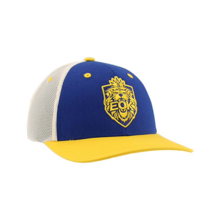 Edmonton Oil Kings Zephyr Blue Alternate Dakota Mesh Snapback Hat