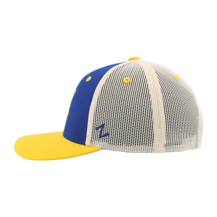 Edmonton Oil Kings Zephyr Blue Alternate Dakota Mesh Snapback Hat