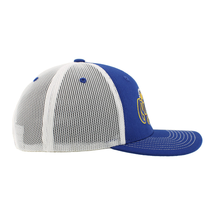 Edmonton Oil Kings Zephyr Blue Dakota Mesh Snapback Hat