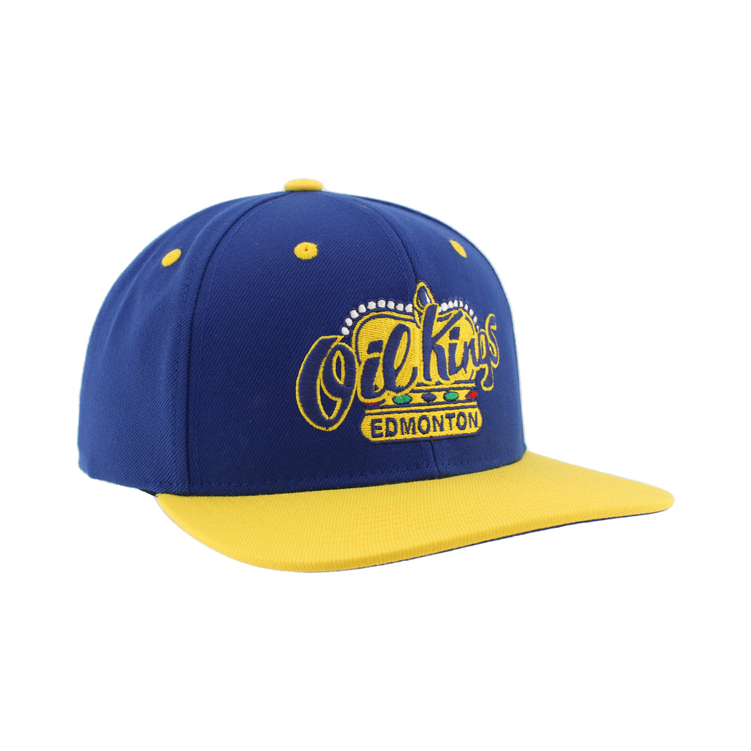 Edmonton Oil Kings Zephyr Blue Z11 Snapback Hat