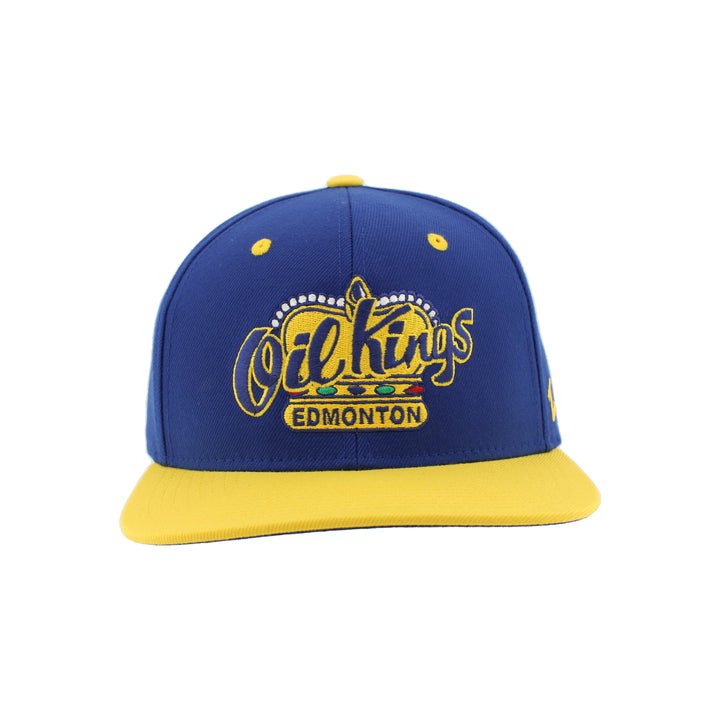 Edmonton Oil Kings Zephyr Blue Z11 Snapback Hat