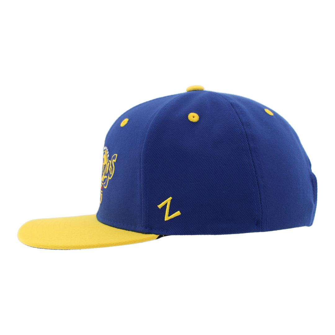 Edmonton Oil Kings Zephyr Blue Z11 Snapback Hat