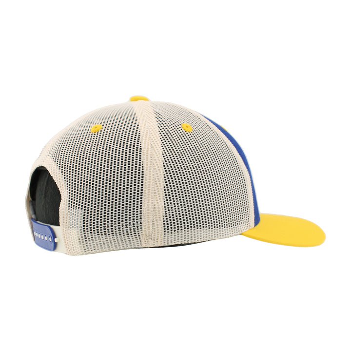 Edmonton Oil Kings Zephyr Blue & Yellow Dakota Mesh Snapback Hat