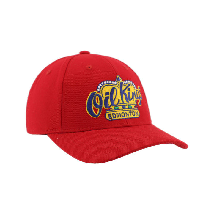 Edmonton Oil Kings Zephyr Red Competitor Snapback Hat