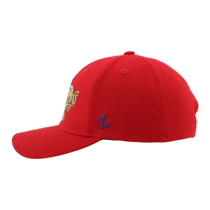 Edmonton Oil Kings Zephyr Red Competitor Snapback Hat