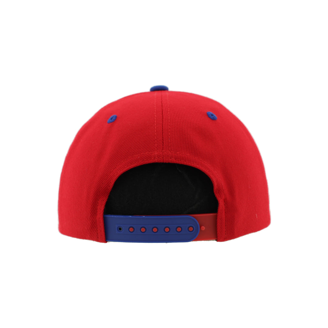 Edmonton Oil Kings Zephyr Red & Blue Competitor Snapback Hat