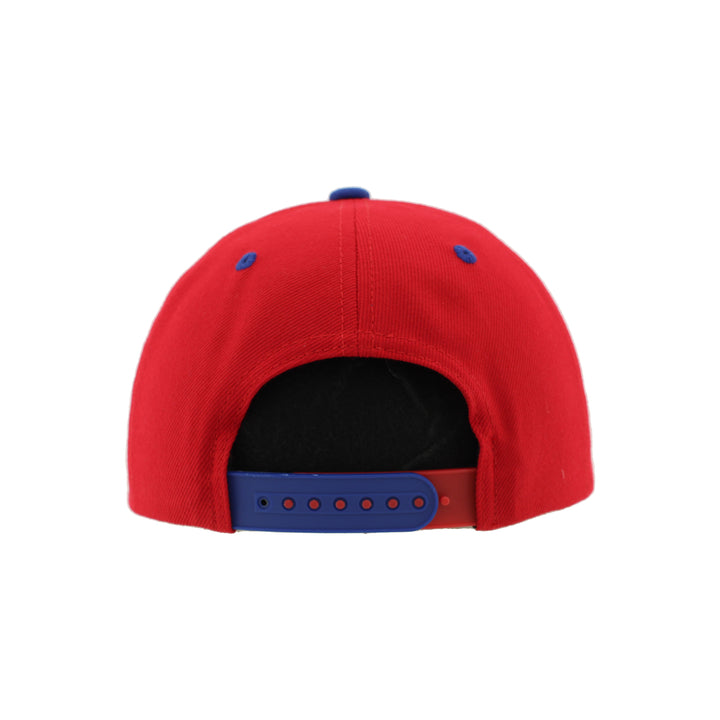 Edmonton Oil Kings Zephyr Red & Blue Competitor Snapback Hat