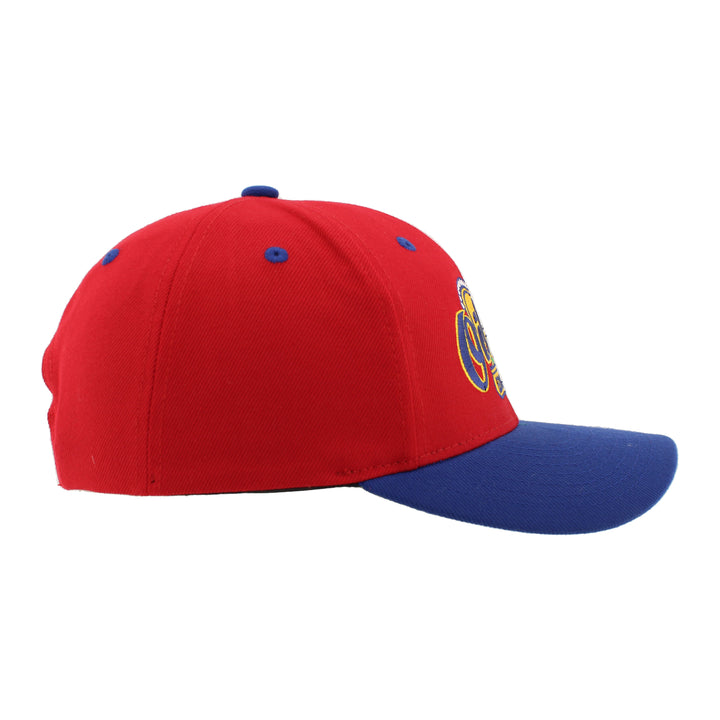 Edmonton Oil Kings Zephyr Red & Blue Competitor Snapback Hat