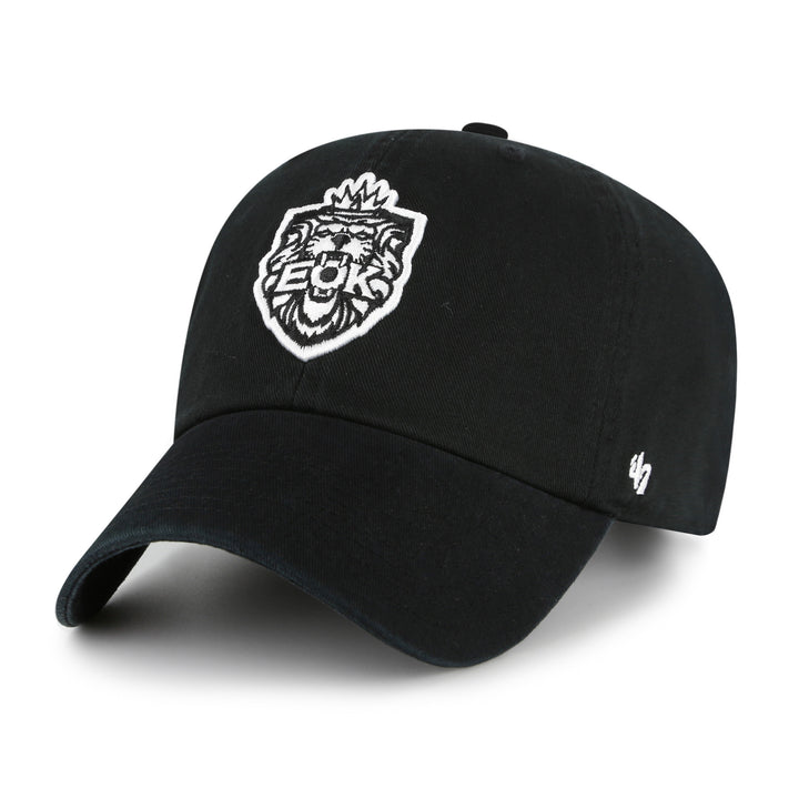 Edmonton Oil Kings '47 Black Alternate Logo Cleanup Adjustable Hat