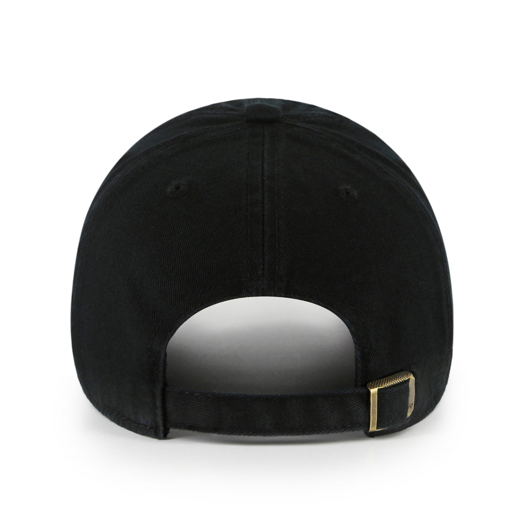 Edmonton Oil Kings '47 Black Alternate Logo Cleanup Adjustable Hat
