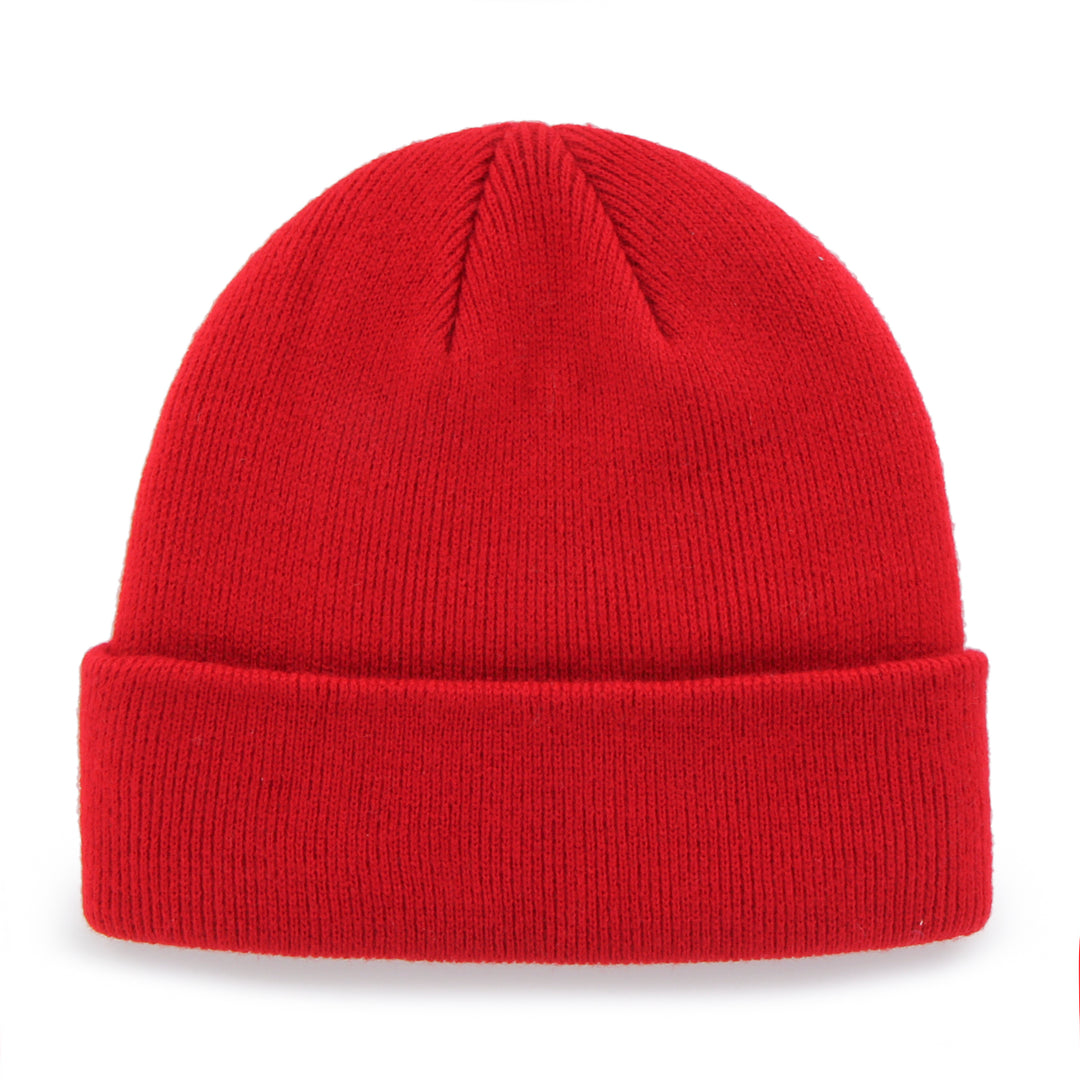 Edmonton Oil Kings '47 Red Raised Logo Cuffed Knit Toque