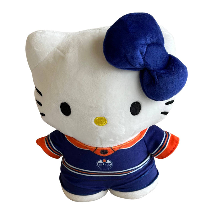 Edmonton Oilers Sanrio 10" Hello Kitty Jersey Plushie Toy