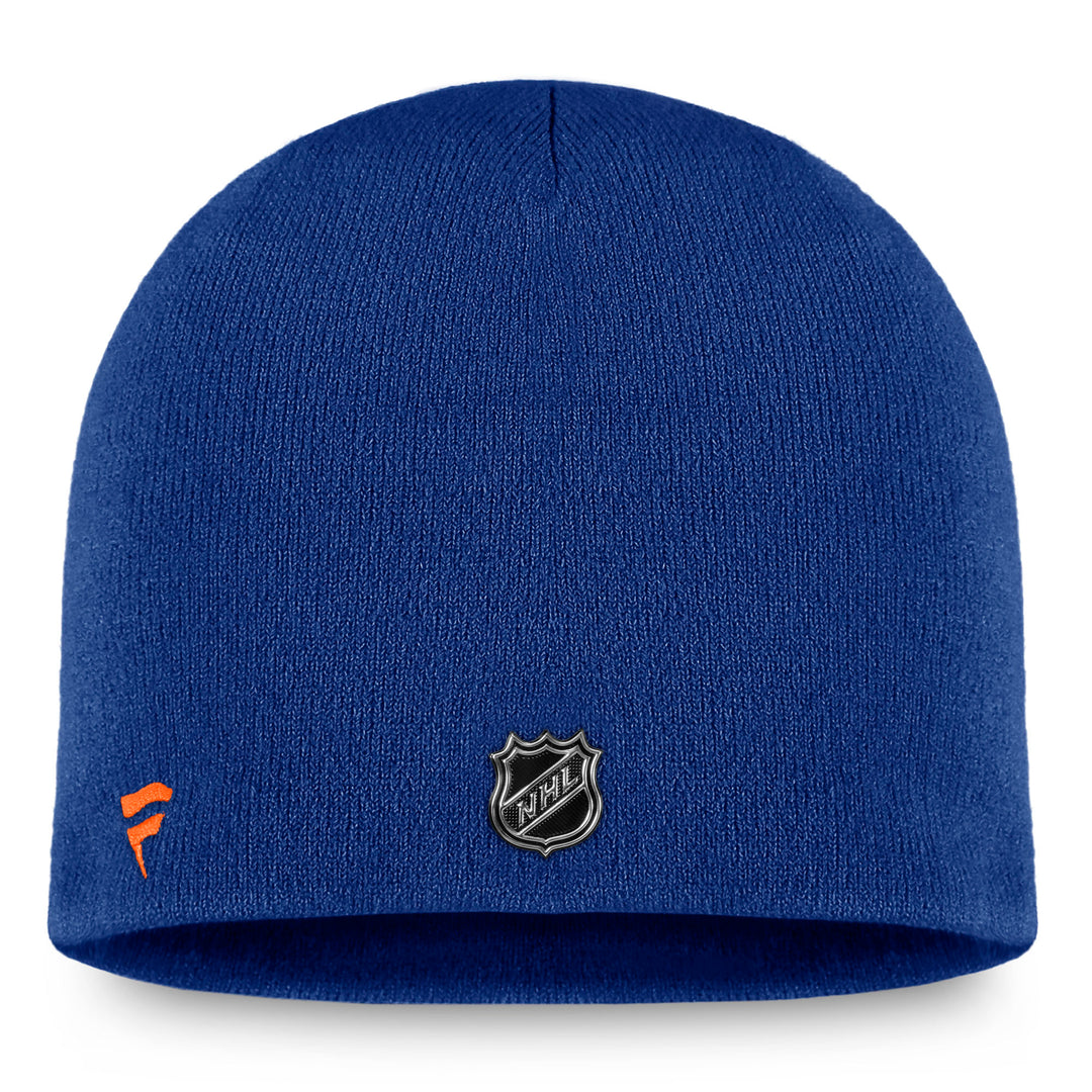 Edmonton Oilers Fanatics Blue 2023 Training Camp Authentic Pro Toque