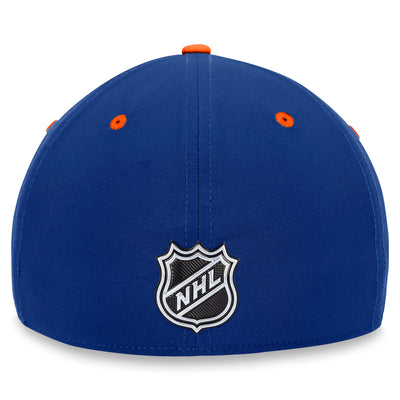 Edmonton Oilers Fanatics Blue 2023 NHL Draft Authentic Pro Flex Hat