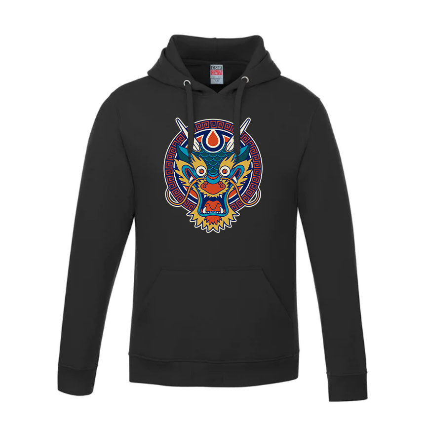 Edmonton Oilers Lunar New Year Collection Year of the Dragon 2024