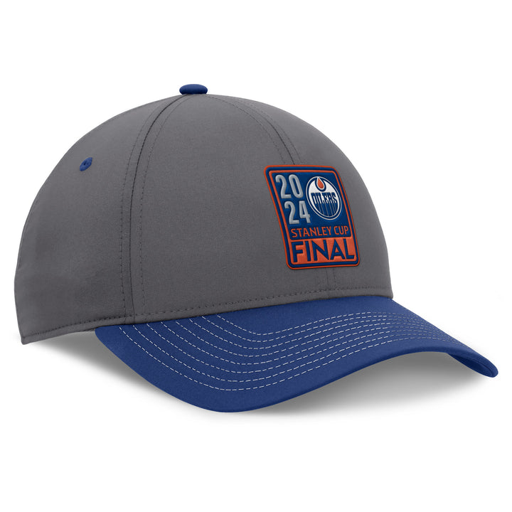 Edmonton Oilers 2024 Stanley Cup Playoffs Stanley Cup Final Locker Room Participant Snapback Hat