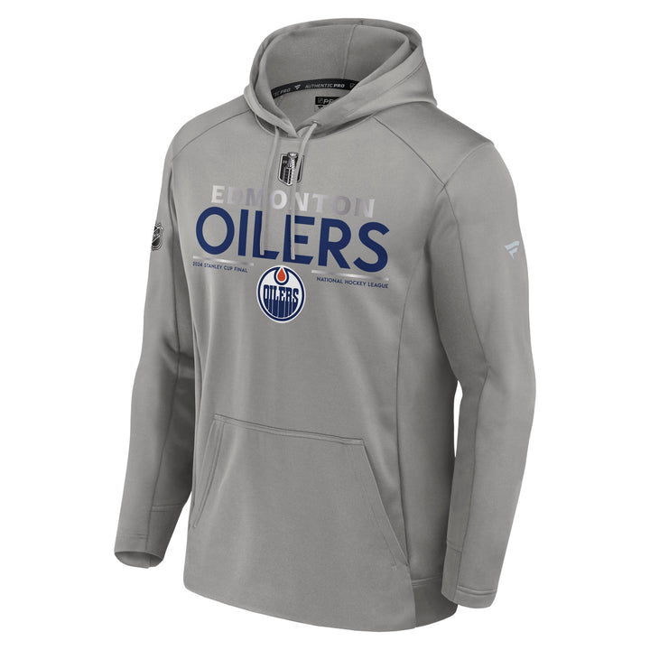 Edmonton Oilers 2024 Stanley Cup Playoffs Fanatics Stanley Cup Final Participant Locker Room Hoodie