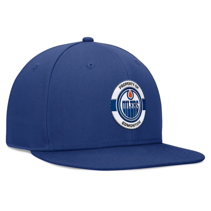 Edmonton Oilers Fanatics Blue 2024 NHL Training Camp Pro Snapback Hat