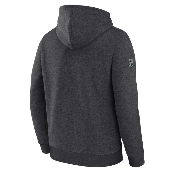 Edmonton Oilers 2025-26 Fanatics Authentic Pro Fleece Grey Pullover Hoodie