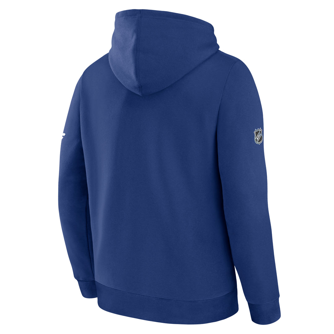 Edmonton Oilers 2025-26 Fanatics Authentic Pro Primary-Blue Pullover Hoodie