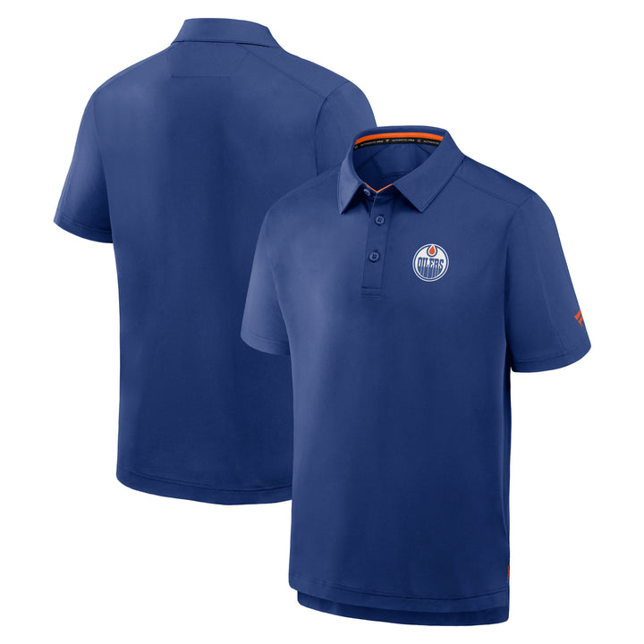 Edmonton Oilers 2026-27 Fanatics Authentic Pro Blue Rink Polo