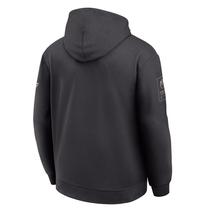 Edmonton Oilers 2026-27 Fanatics Authentic Pro Road Grey Pullover Hoodie