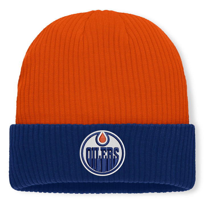 Edmonton Oilers Fanatics Orange 2026-27 Authentic Pro Rink Cuffed Toque/Beanie