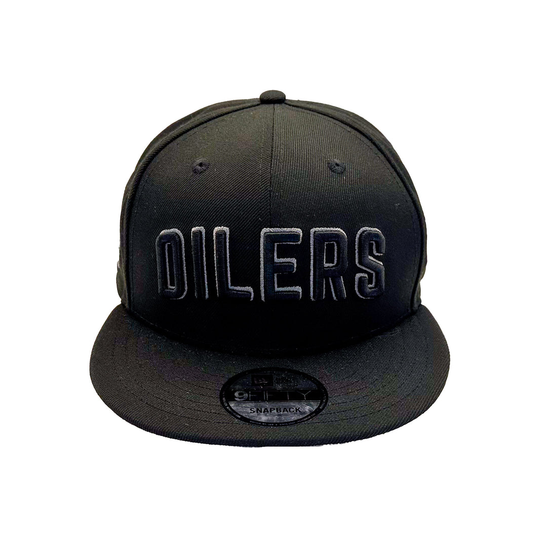 Edmonton Oilers New Era x 22Fresh Black 9FIFTY Snapback Hat