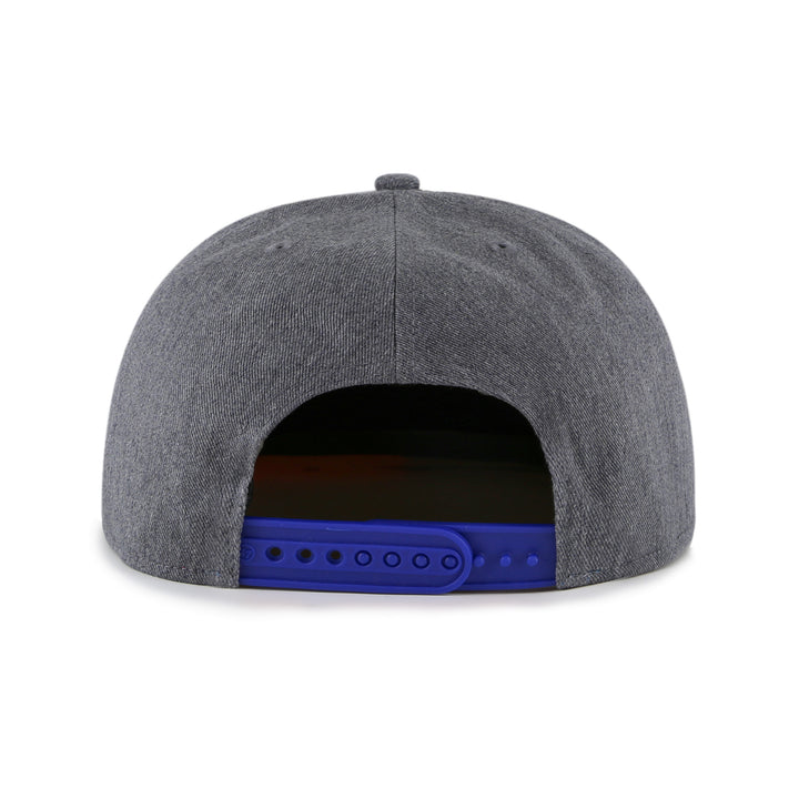 Edmonton Oilers '47 Grey Split Squad Captain Snapback Hat