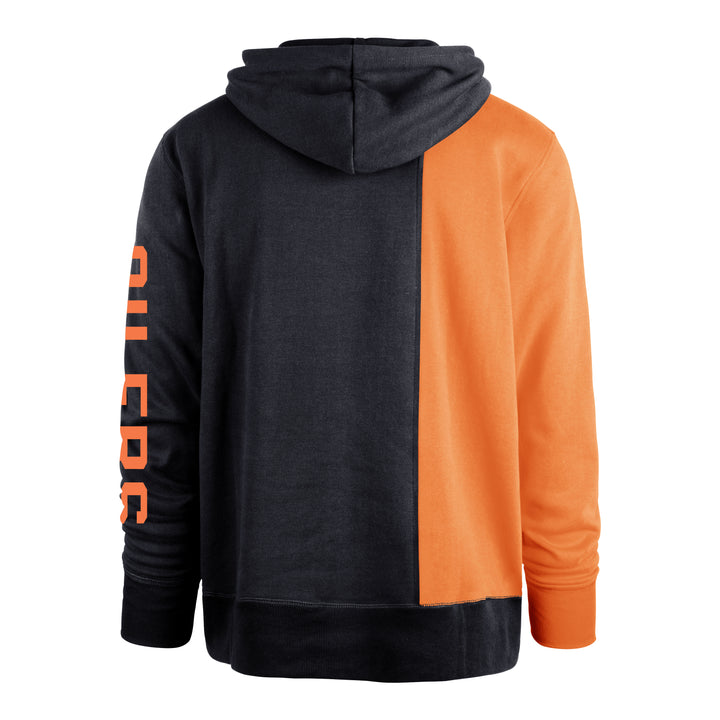 Edmonton Oilers '47 Kingston 2-Tone Navy & Orange Hoodie